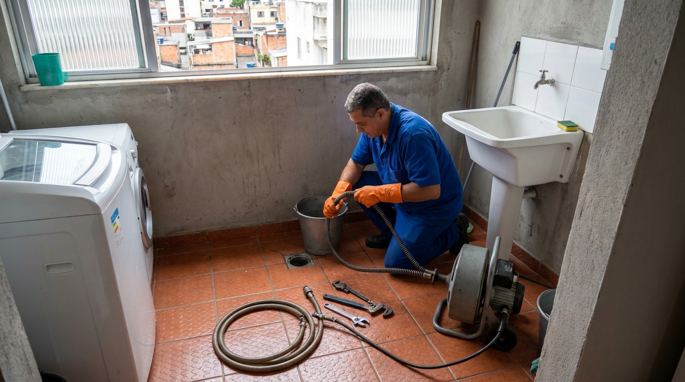 Limpeza Profunda de Ralos em Guarulhos‑SP